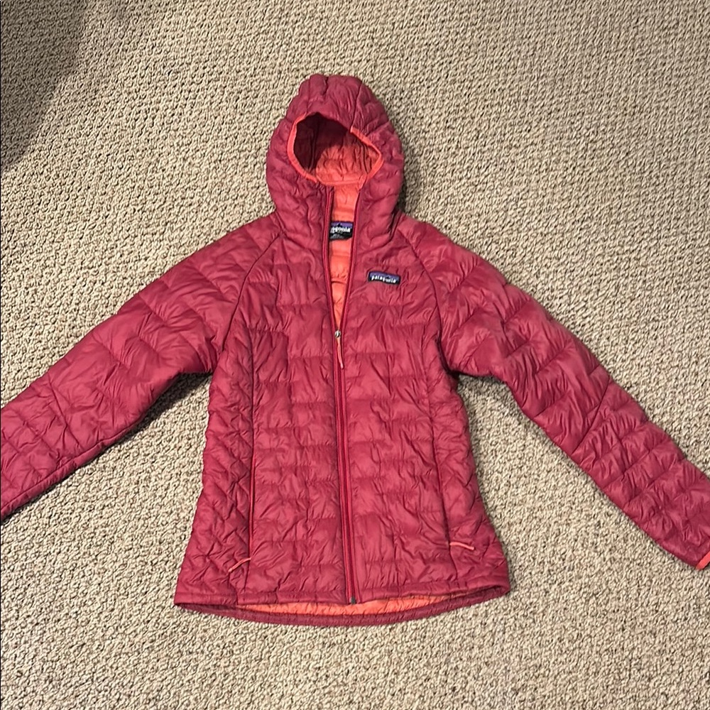 Patagonia Red Hooded Jacket